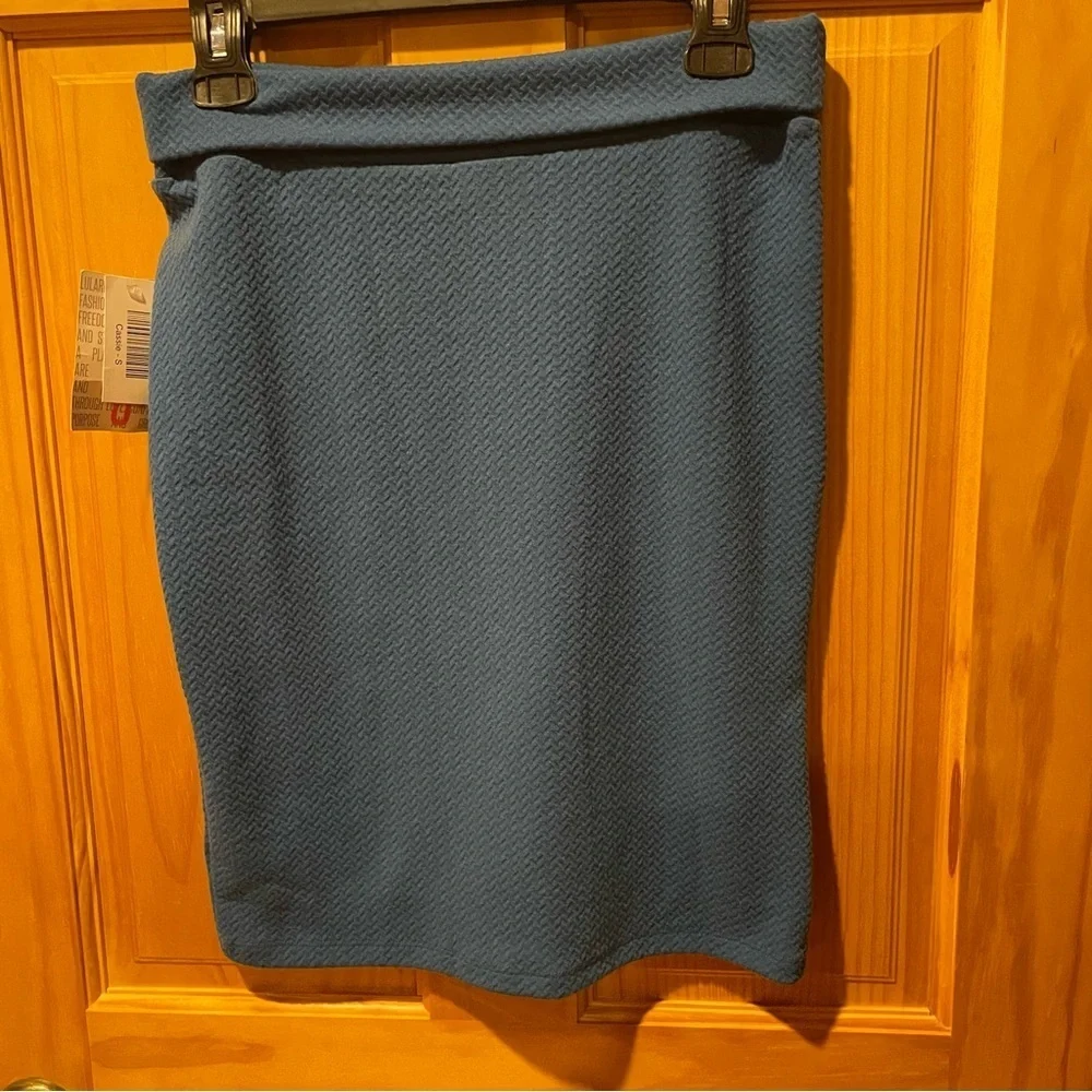 LuLaRoe Casual Straight fold over waist Skirt Women NWT size Small